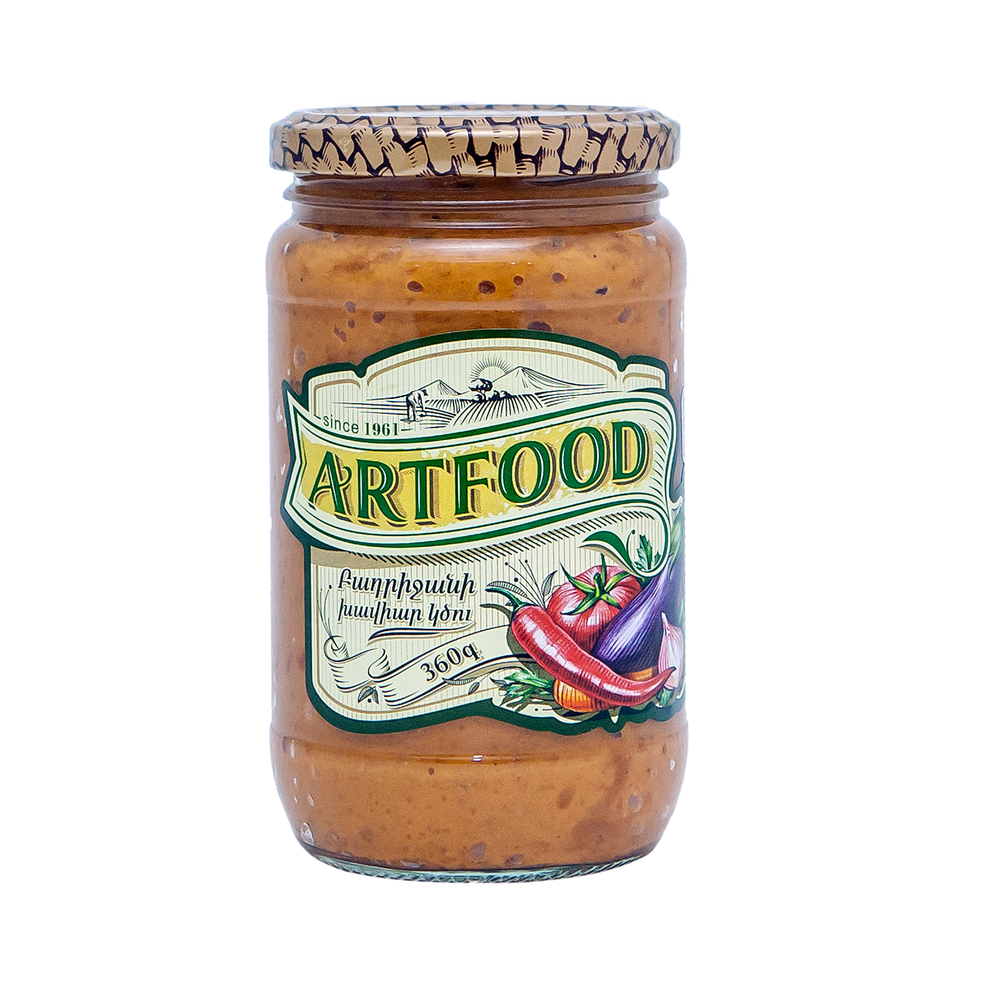 Բադրիջանի խավիար կծու Արտֆուդ 360գ