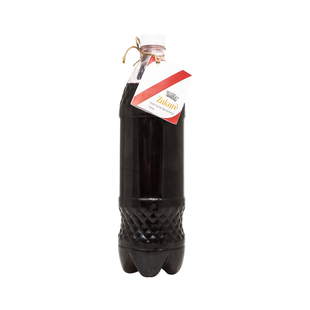 Draft wine "Zakare" Areni, red semi sweet 1l