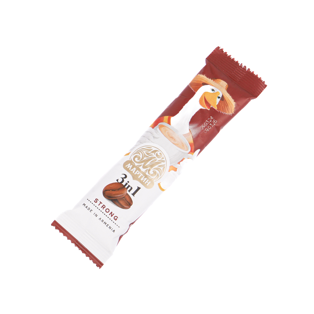 Instant coffee "Ot Martina" strong 3in1 17g