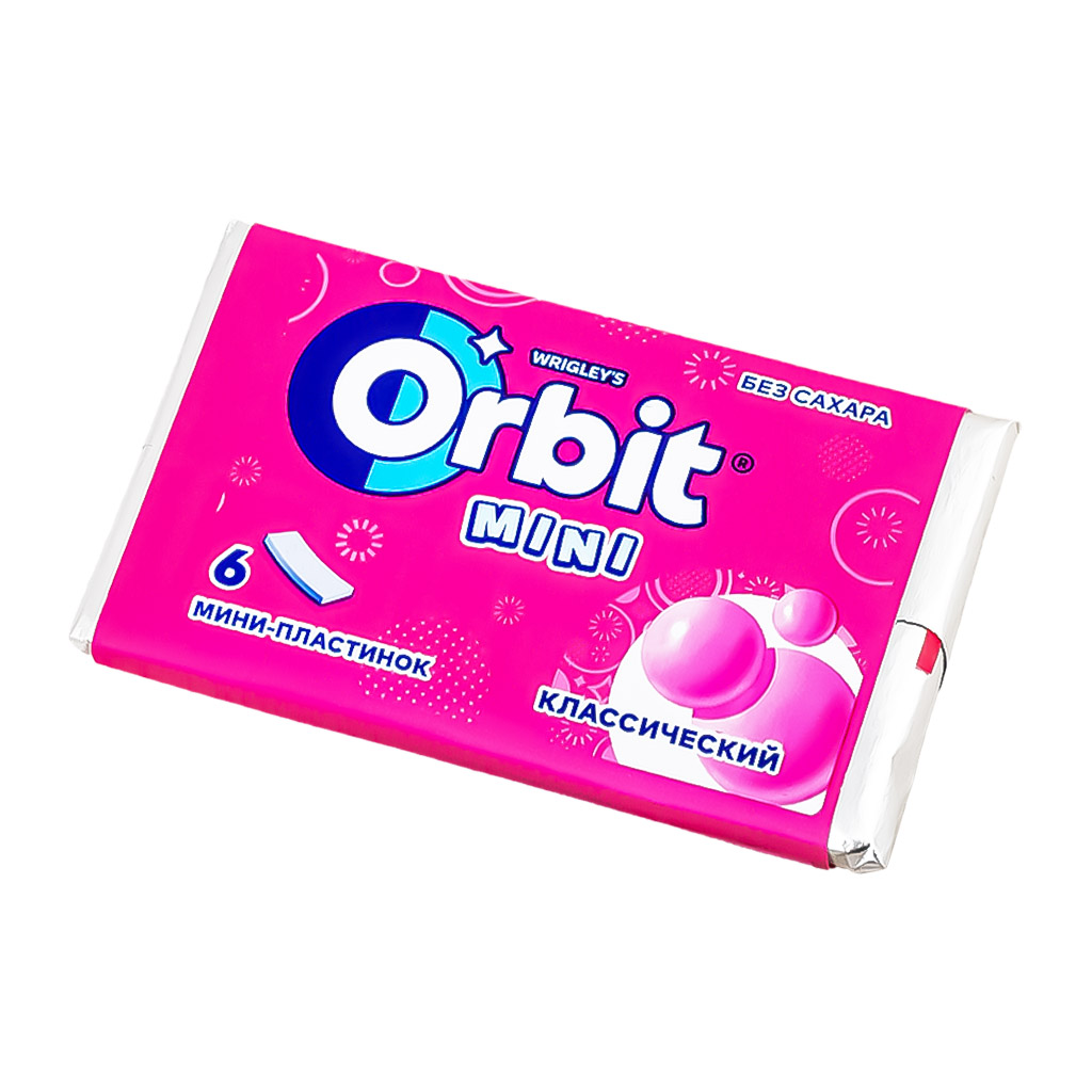 Chewing gum "Orbit" classic 10.2g