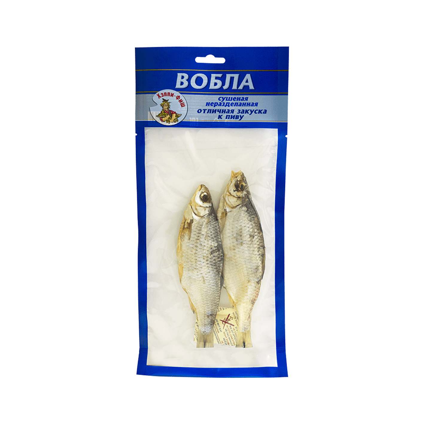 Աղի չորացրած ձուկ ամբողջական Վոբլա 100գ