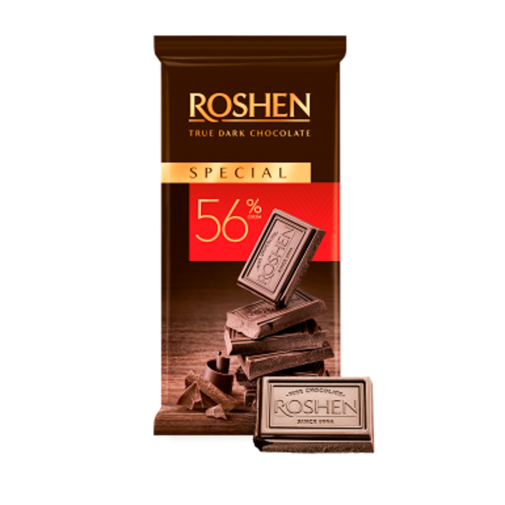 Chocolate bar "Roshen" special 56% 85g