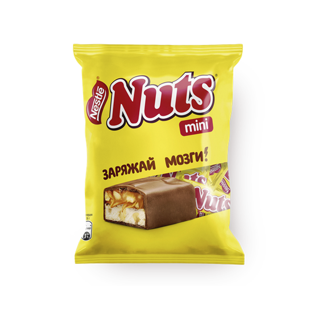 Կաթնային շոկոլադ Նաթս մինիս 148գ