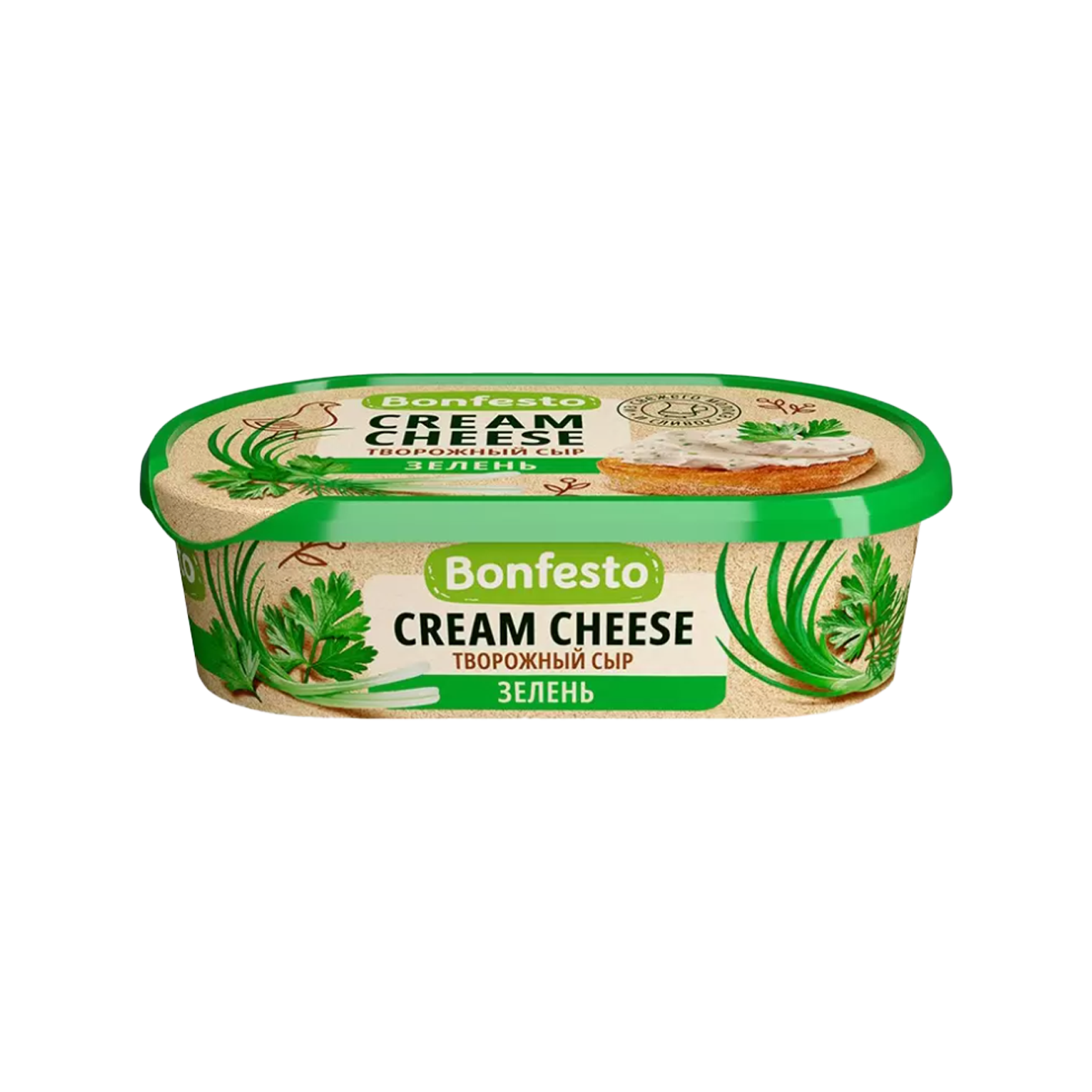 Կաթնաշոռային Պանիր Կանաչի Բոնֆեստո 140գ