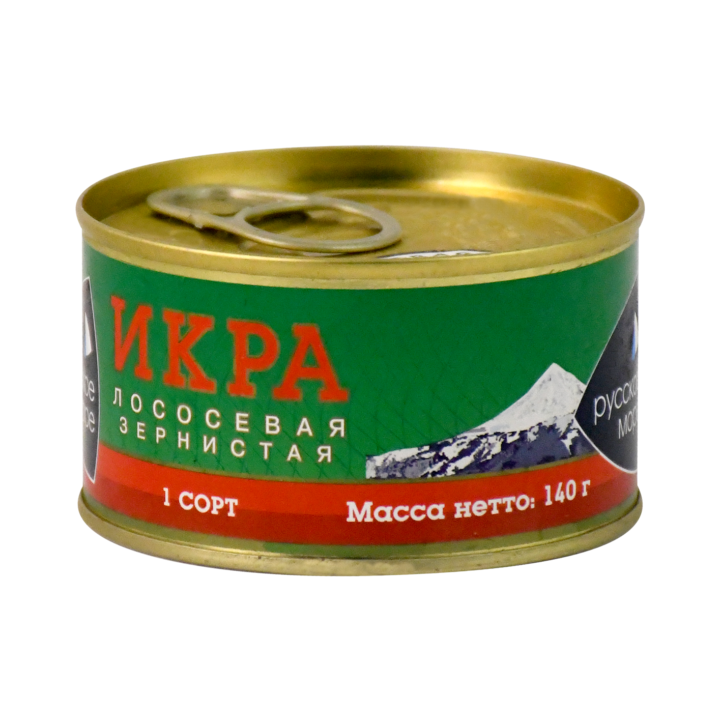 Ձկնկիթ կարմիր Ռուսկոյե Մորե 140գ թ/տ