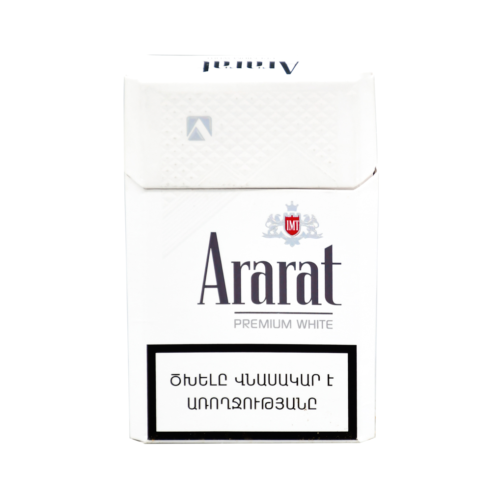 Cigarettes "Ararat" Premium white, king size