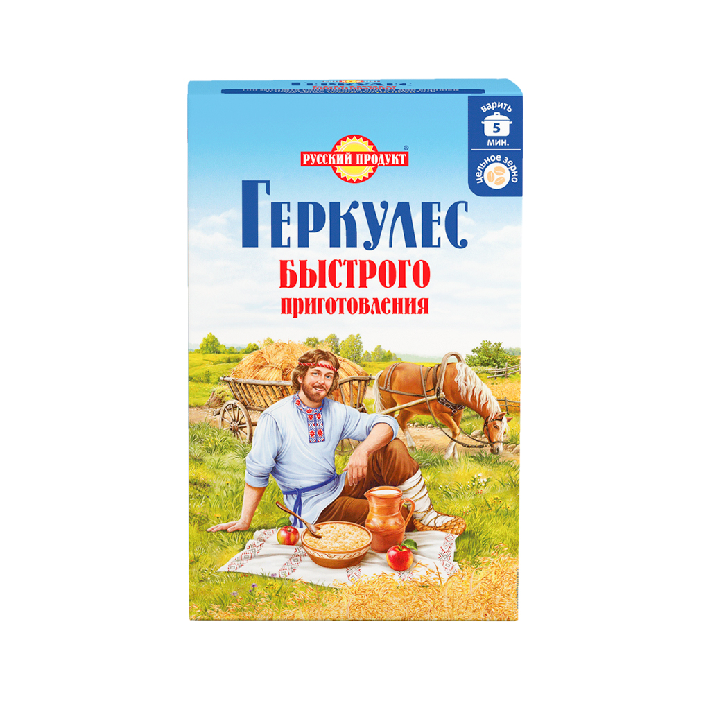 Oat flakes "Russkiy Product" Hercules, quick cooking 420g