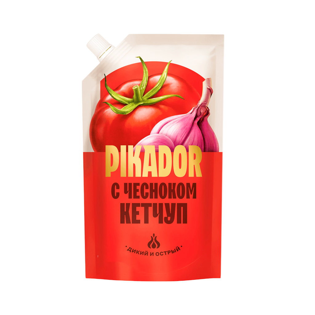 Ketchup "Pikador" with garlic 300g