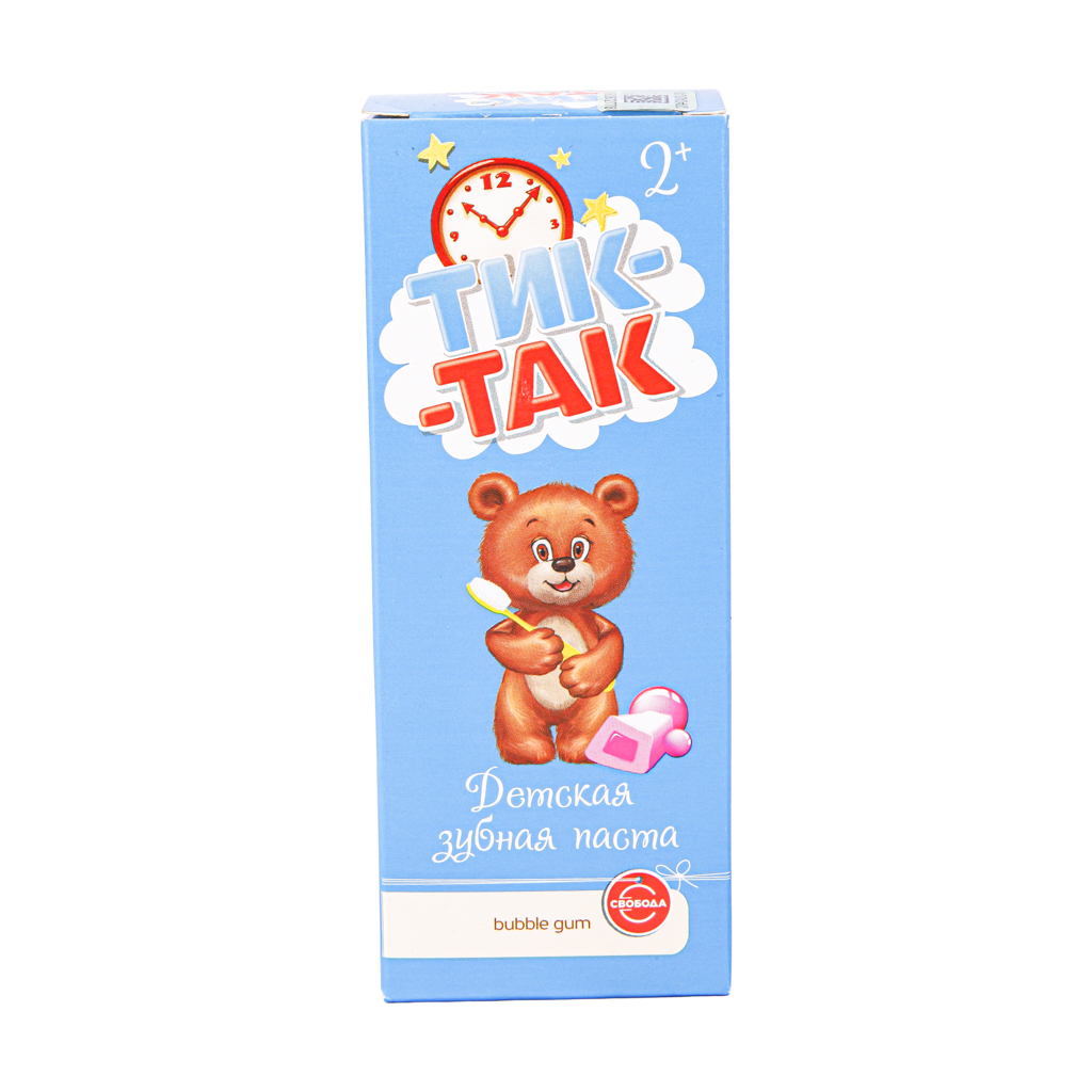 Baby toothpaste "Tik-Tak" strawberry 0+ 62g