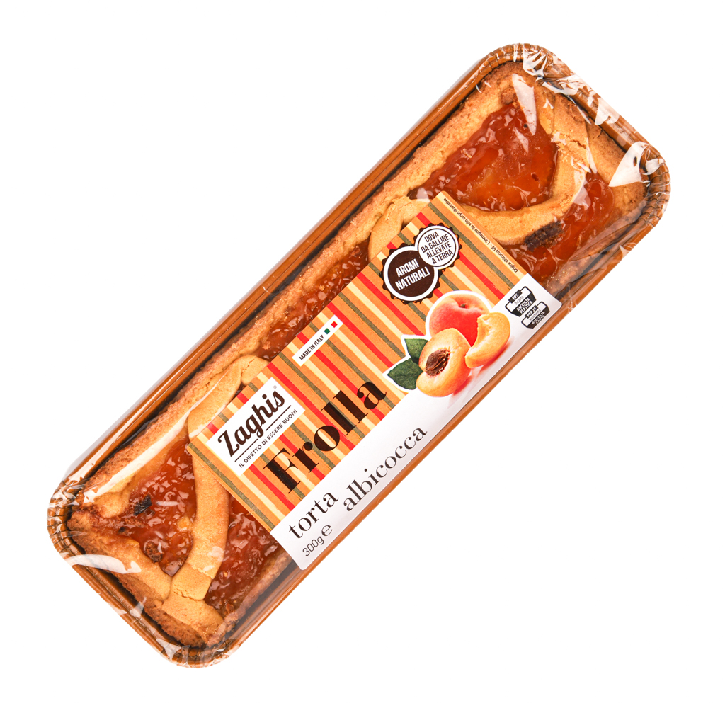 Pie "Zaghis" Frolla, apricot 300g