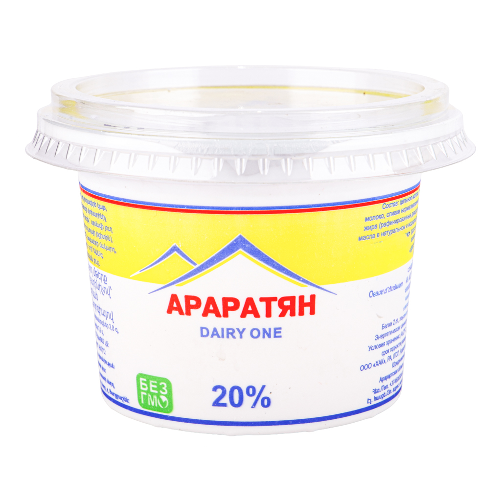 Թթվասեր Արարատյան 20% 400գ