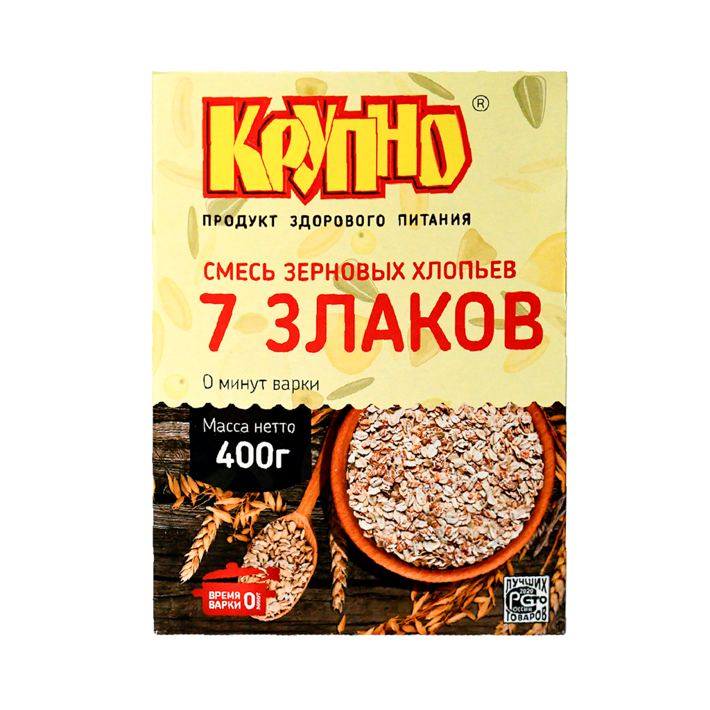 Flakes 7 grains "Crupno" 400g