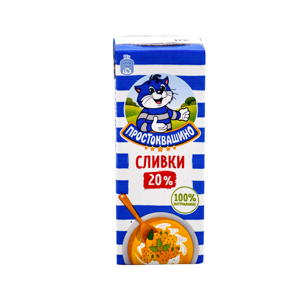 Cream drink "Prostokvashino" 20% 200g