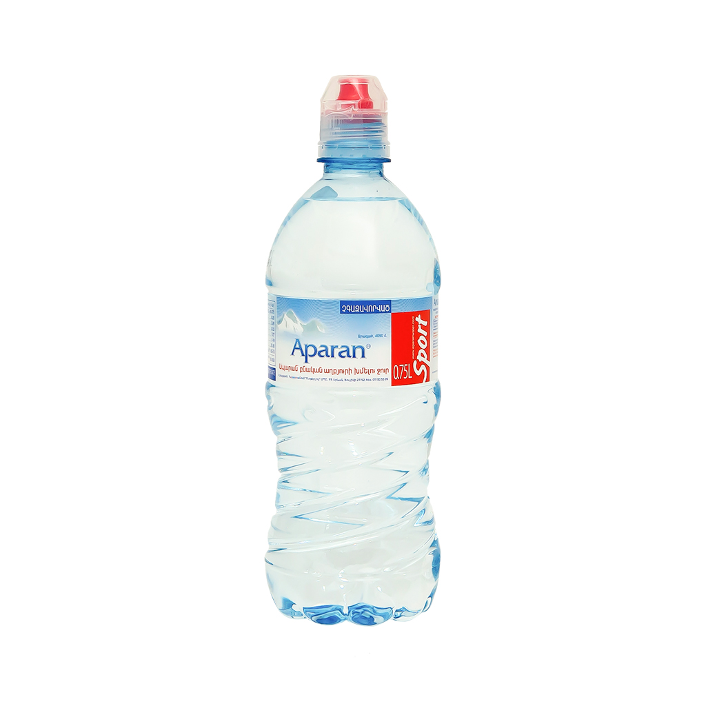 Խմելու ջուր Ապարան սպորտ 0.75լ