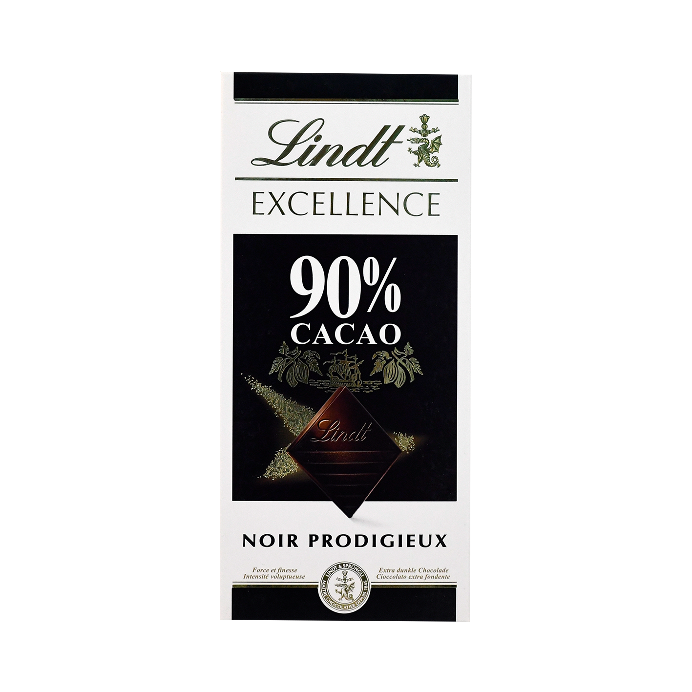 Շոկոլադե Սալիկ Լինդտ Էքսելենս 90% Կակաո 100գ