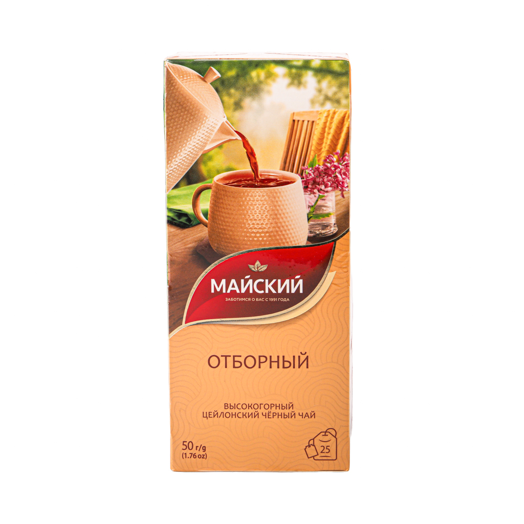 Black tea "Mayskiy" 25x2g