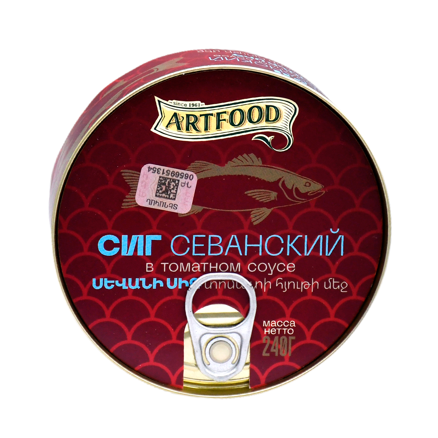 Սևանի սիգ տոմատի հյութի մեջ Արտֆուդ 240գ