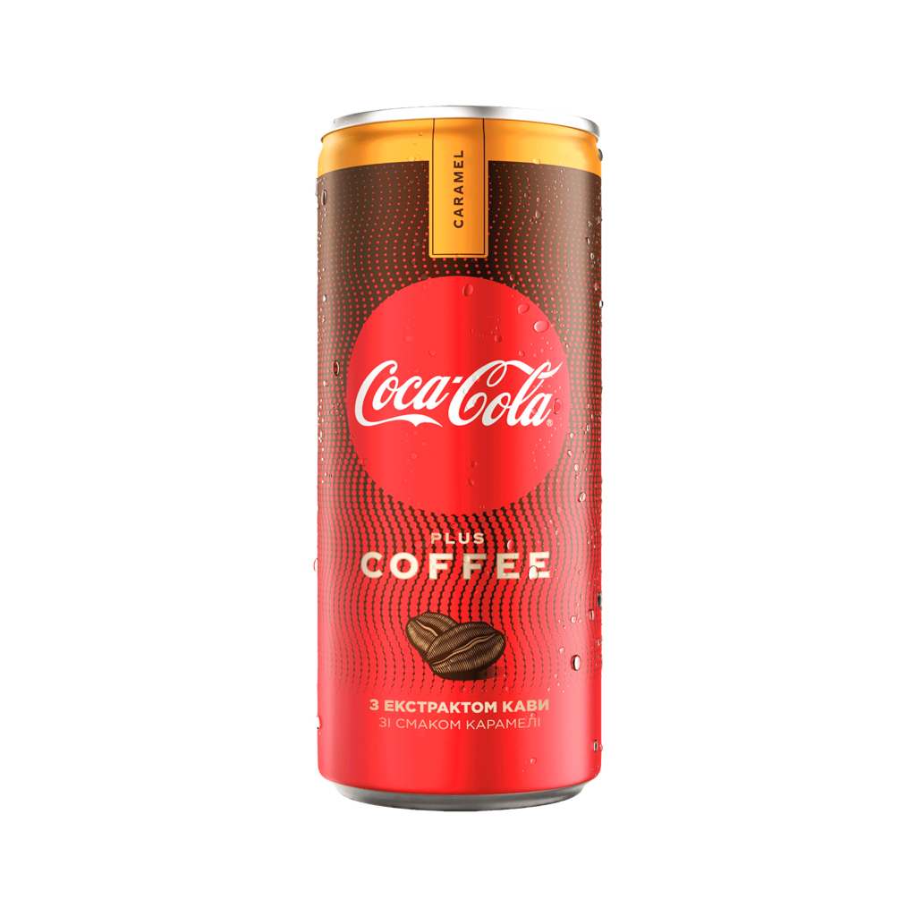 Iced coffee "Coca Cola" caramel (can) 250ml