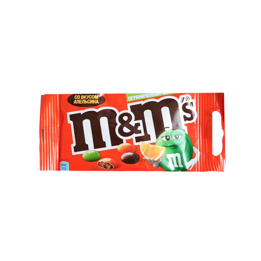 Dragee "M and M's" orange 45g