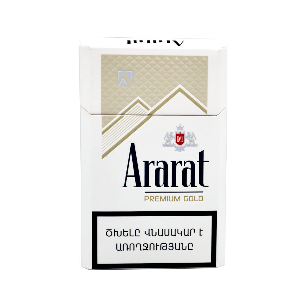 Cigarettes "Ararat" Premium gold, king size