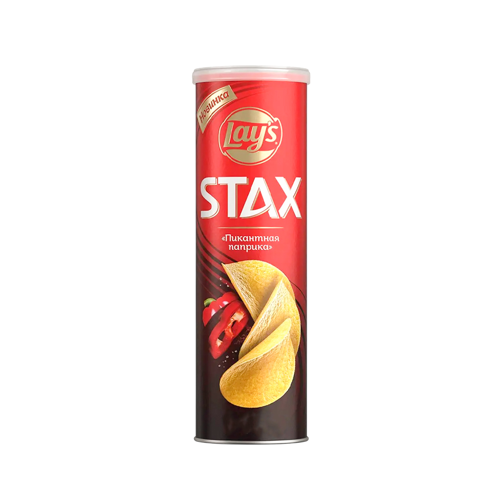 Chips "Lays" Stax, spicy paprika 140g