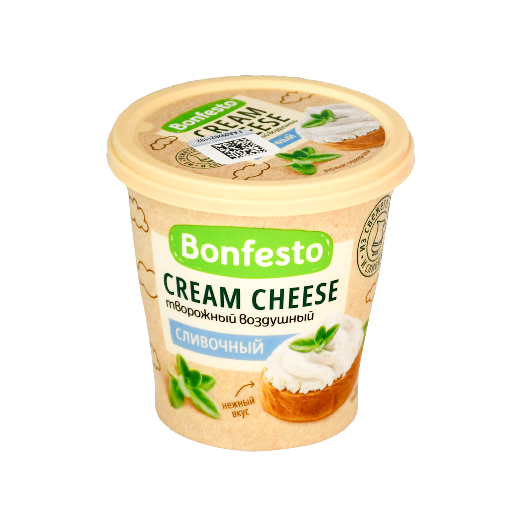 Curd cheese "Bonfesto" cream 125g