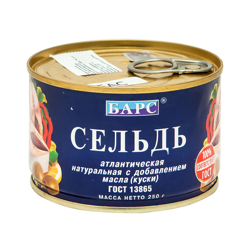 Սելդ յուղի մեջ/տոմատով Բարս 250գ
