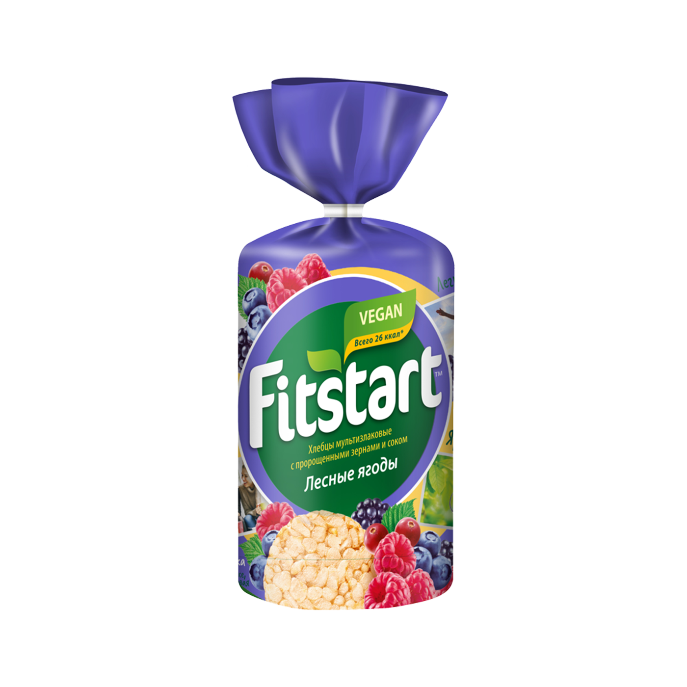 Հացիկներ Մուլտիհատիկային Անտառային Հատապտուղների Հյութվ Ֆիթստարտ 100գ