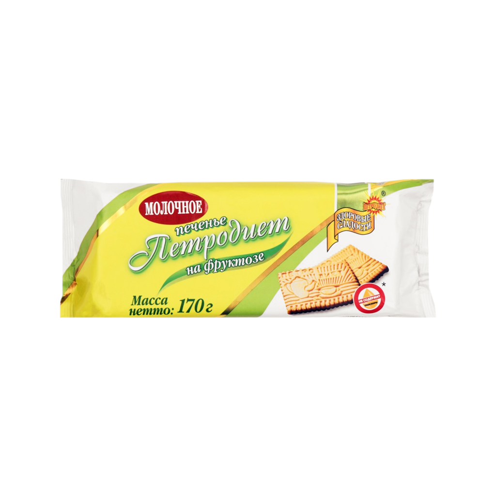 Cookies "Petrodiet" with poppy seeds on fructose 170g