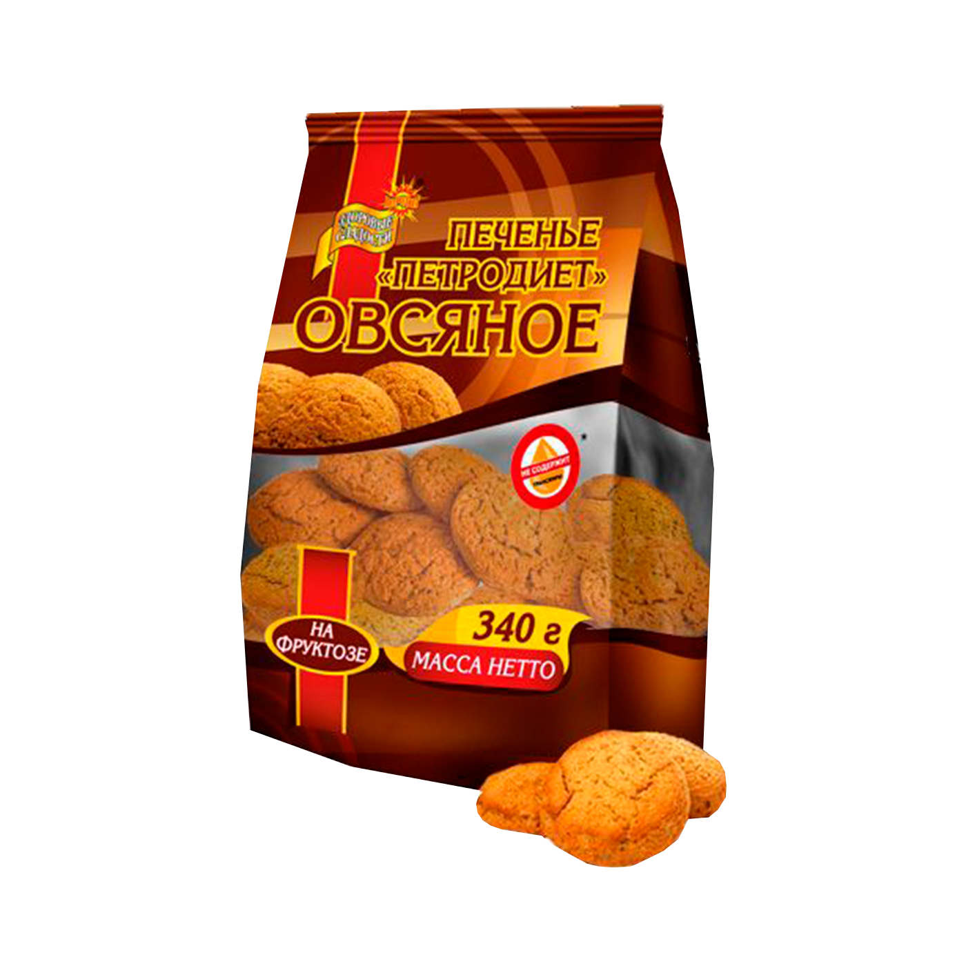 Թխվածքաբլիթ վարսակի Պետրոդիետ 340գ