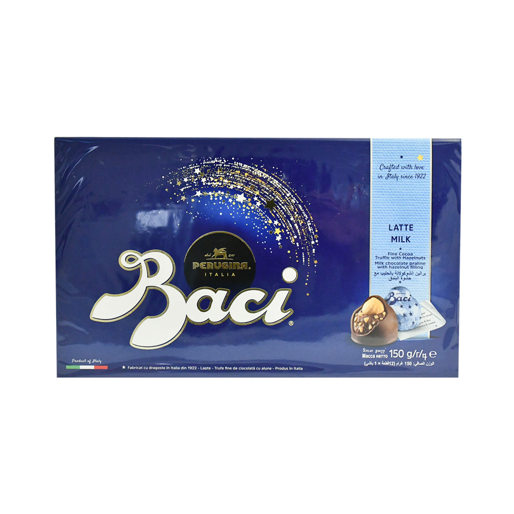 Chocolate box "Baci" milk chocolate, gluten free 150g