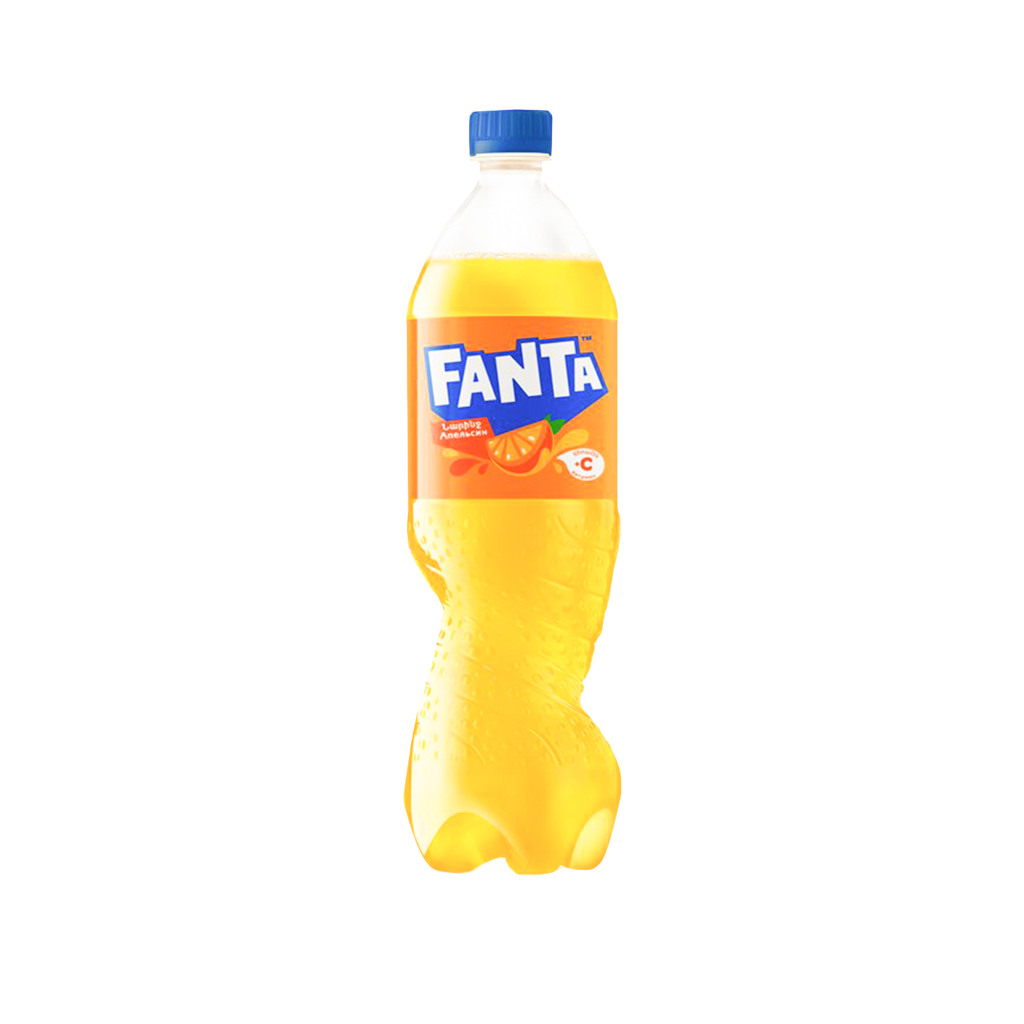 Carbonated drink "Fanta" orange 1l