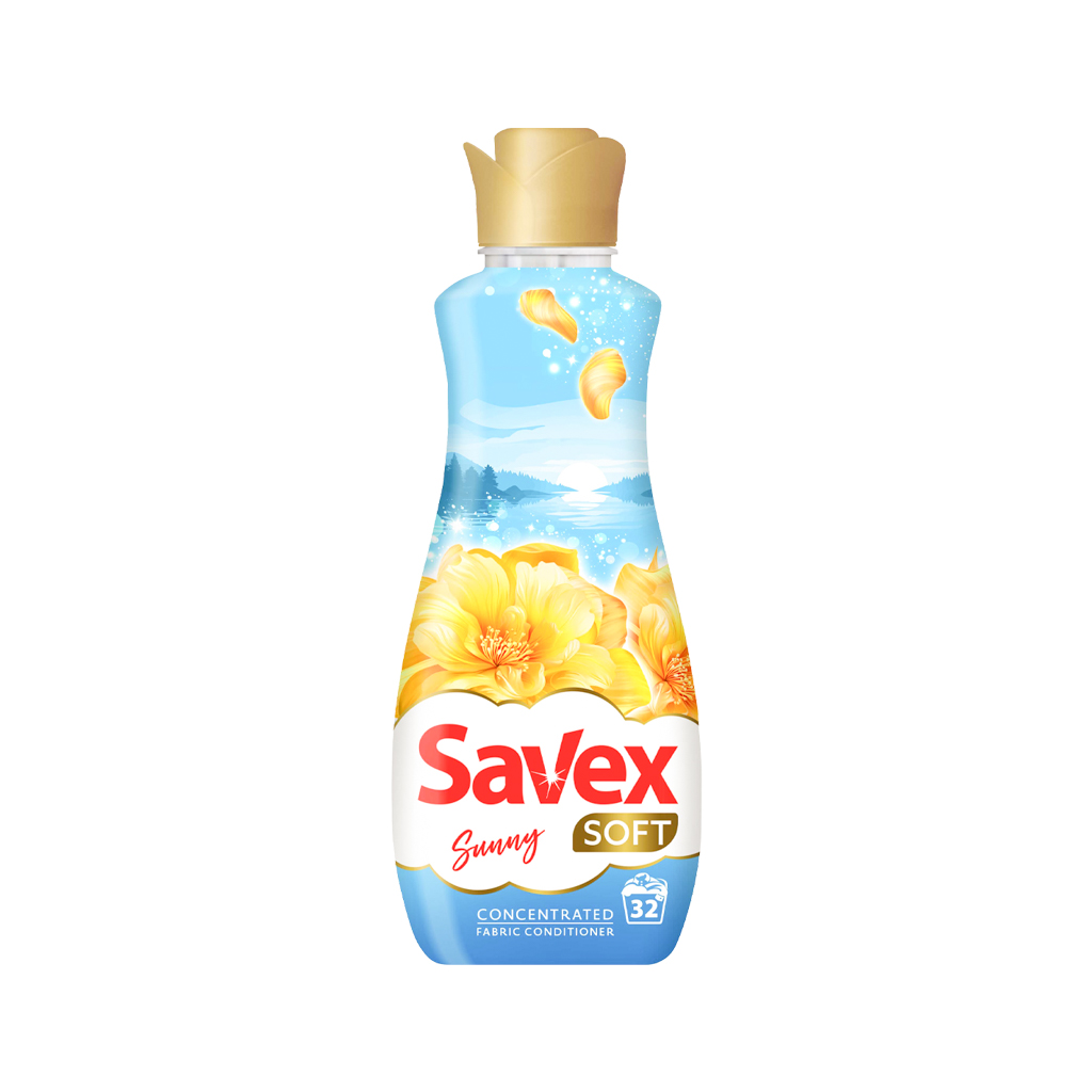 Fabric softener "Savex" Soft, Sunny 800ml