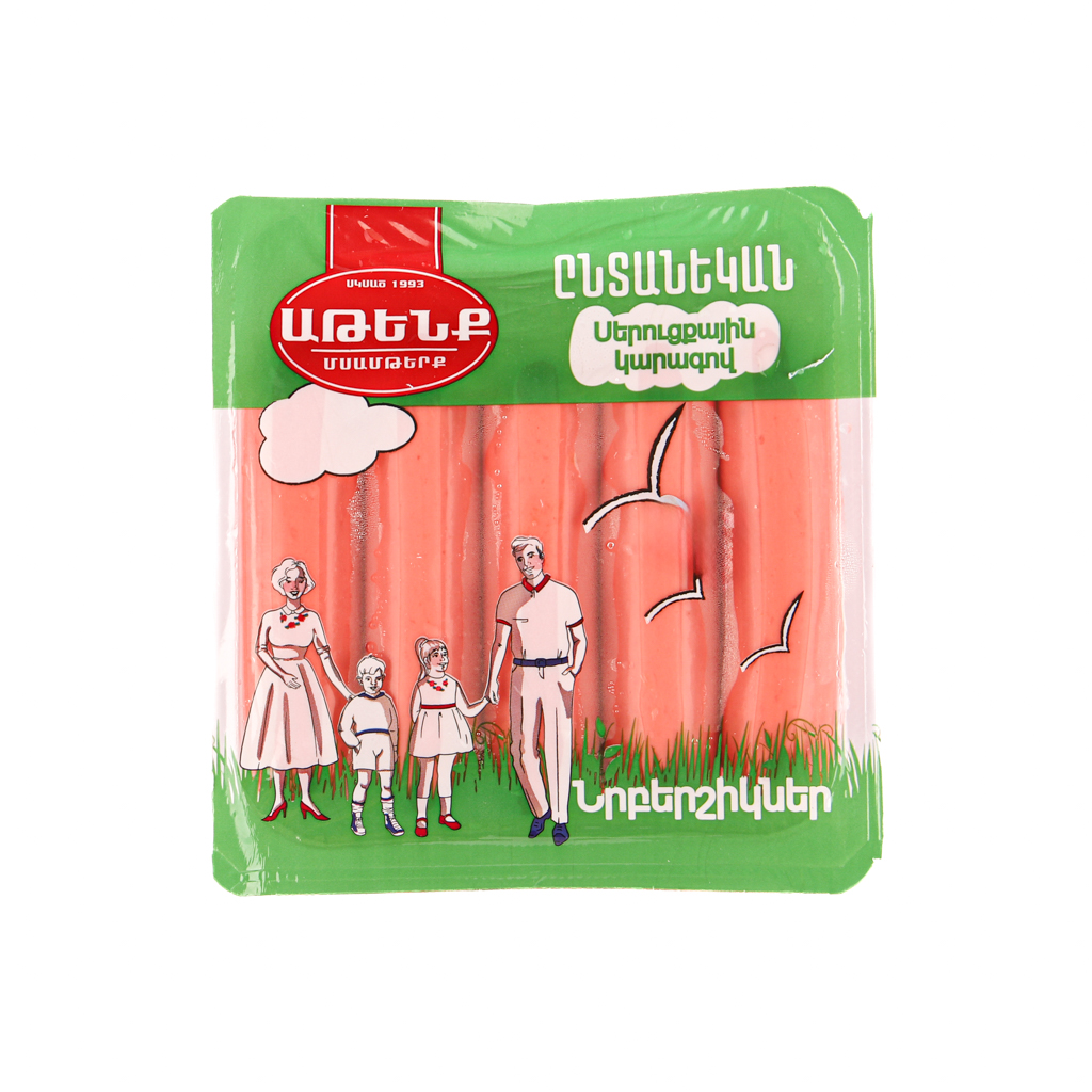 Sausages with butter, family "Atenk" 410g