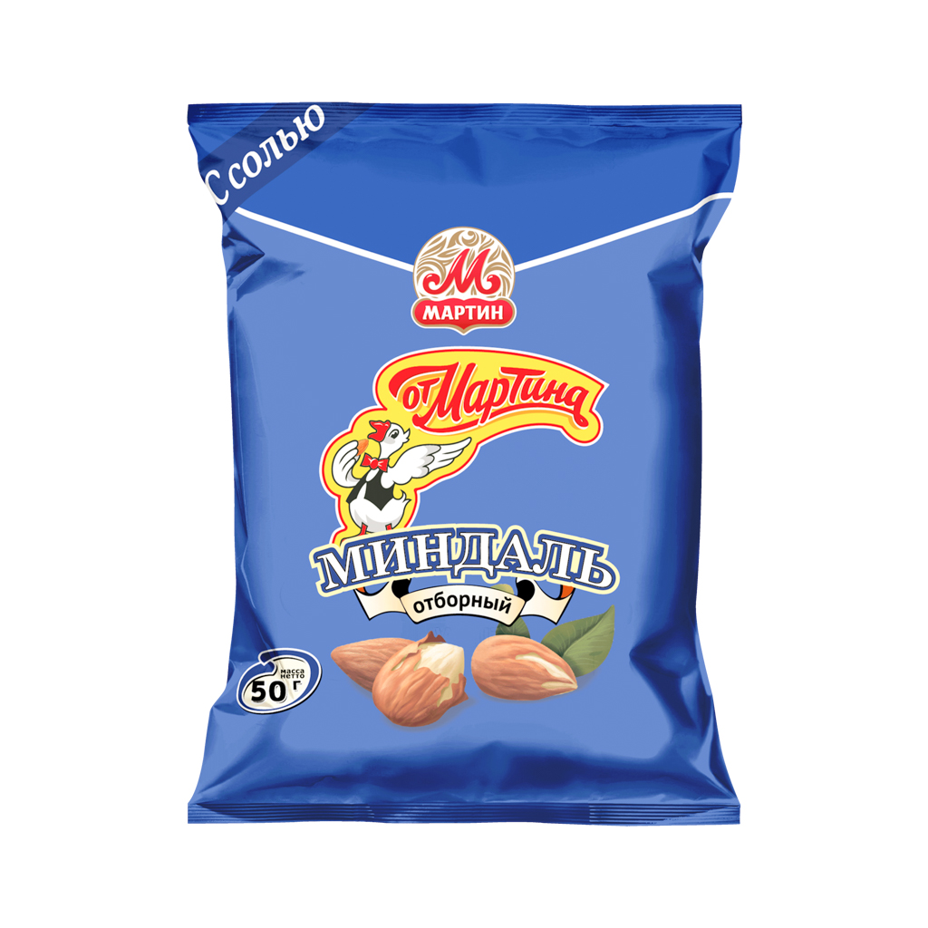 Roasted almond "Ot Martina" salted 50g