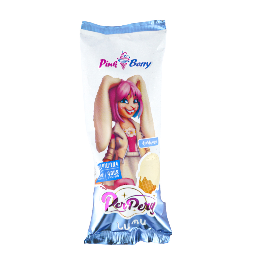 Ice cream "Pink Berry" Napa, vanilla 70g