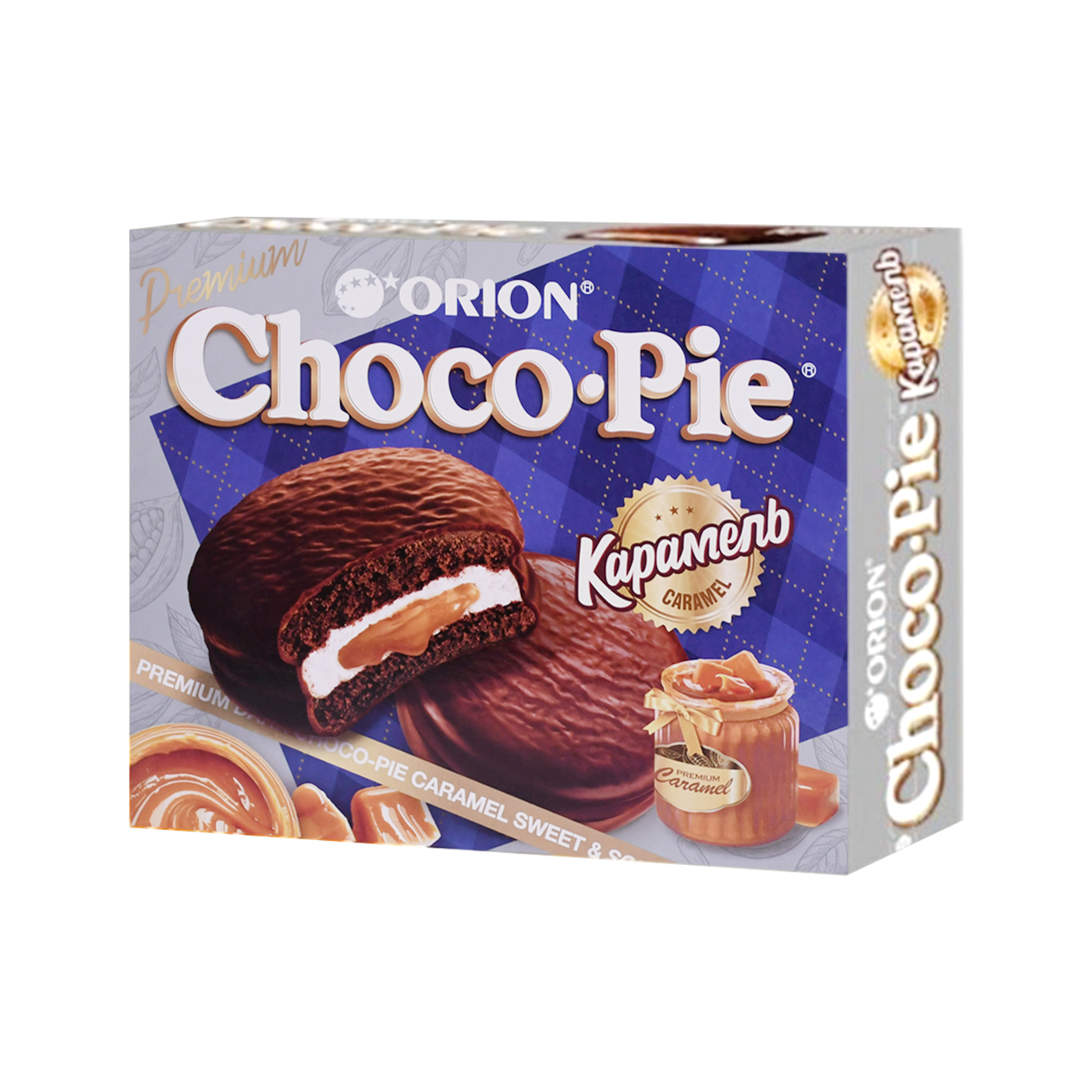 Թխվածքաբլիթ  Չոկո-պայ Դարկ Կարամել 360գ