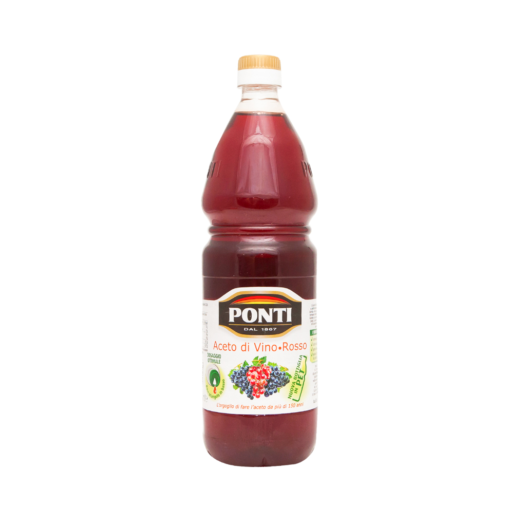 Red grape vinegar "Ponti" 6% 1l
