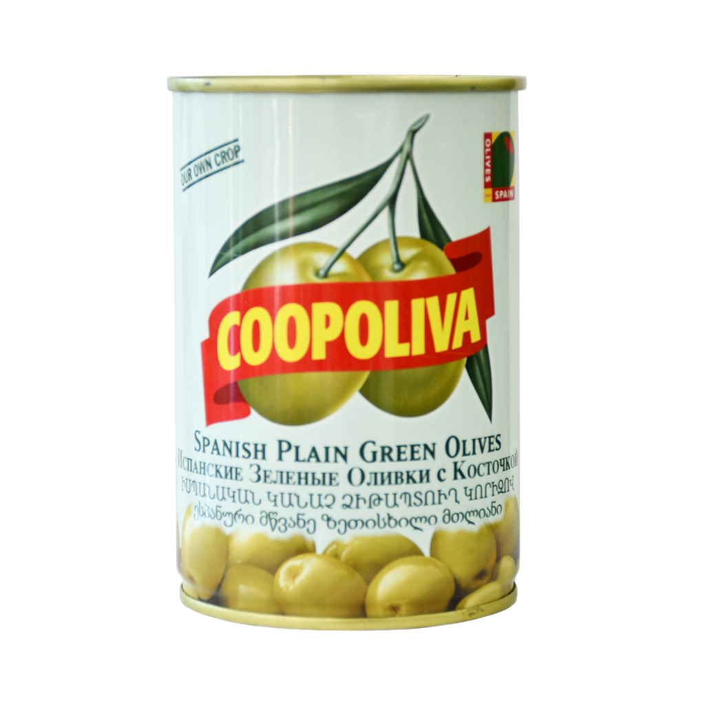 Green olives "Coopoliva" 405g