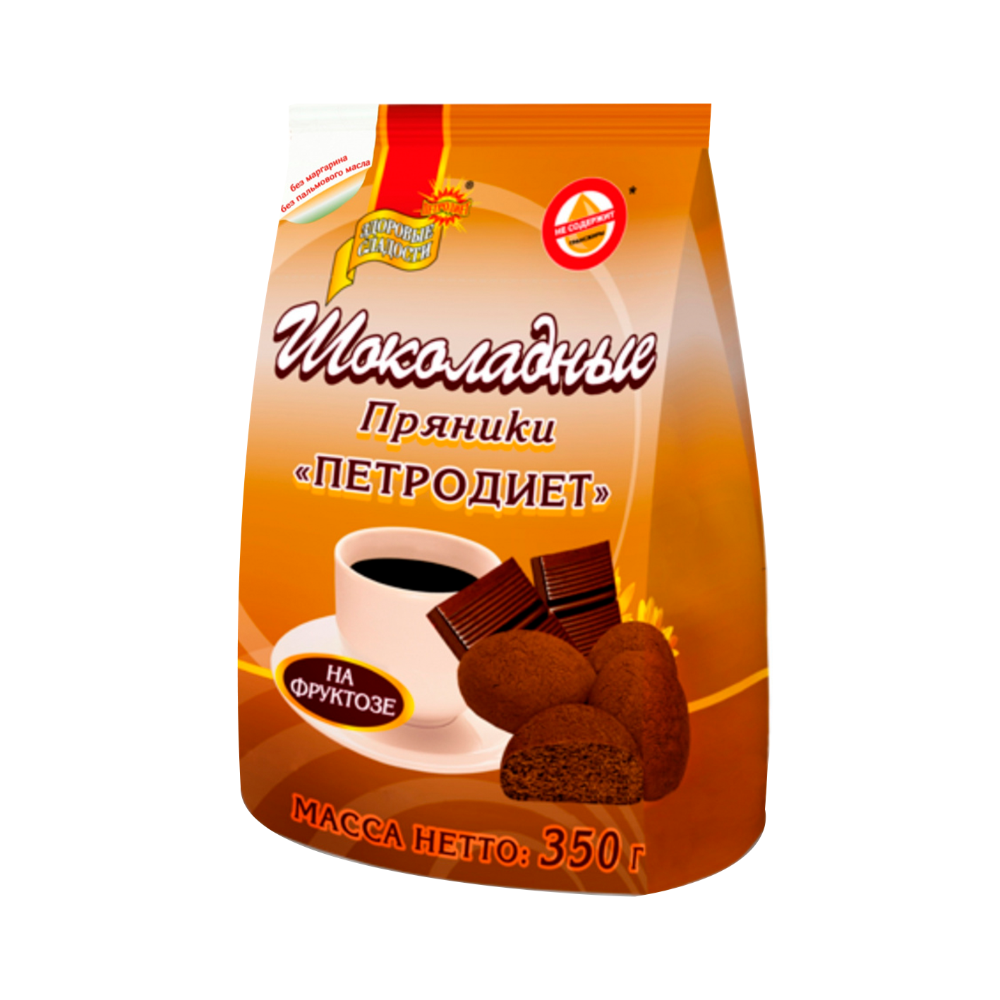 Քաղցրաբլիթներ շոկոլադե Պետրոդիետ 350գ