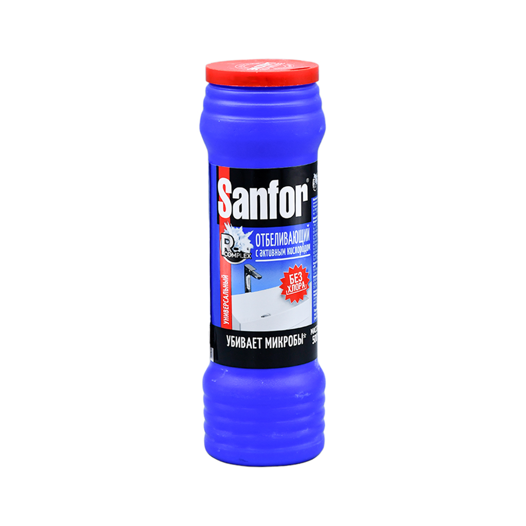 Cleaning powder "Sanfor" chlorine free 500g