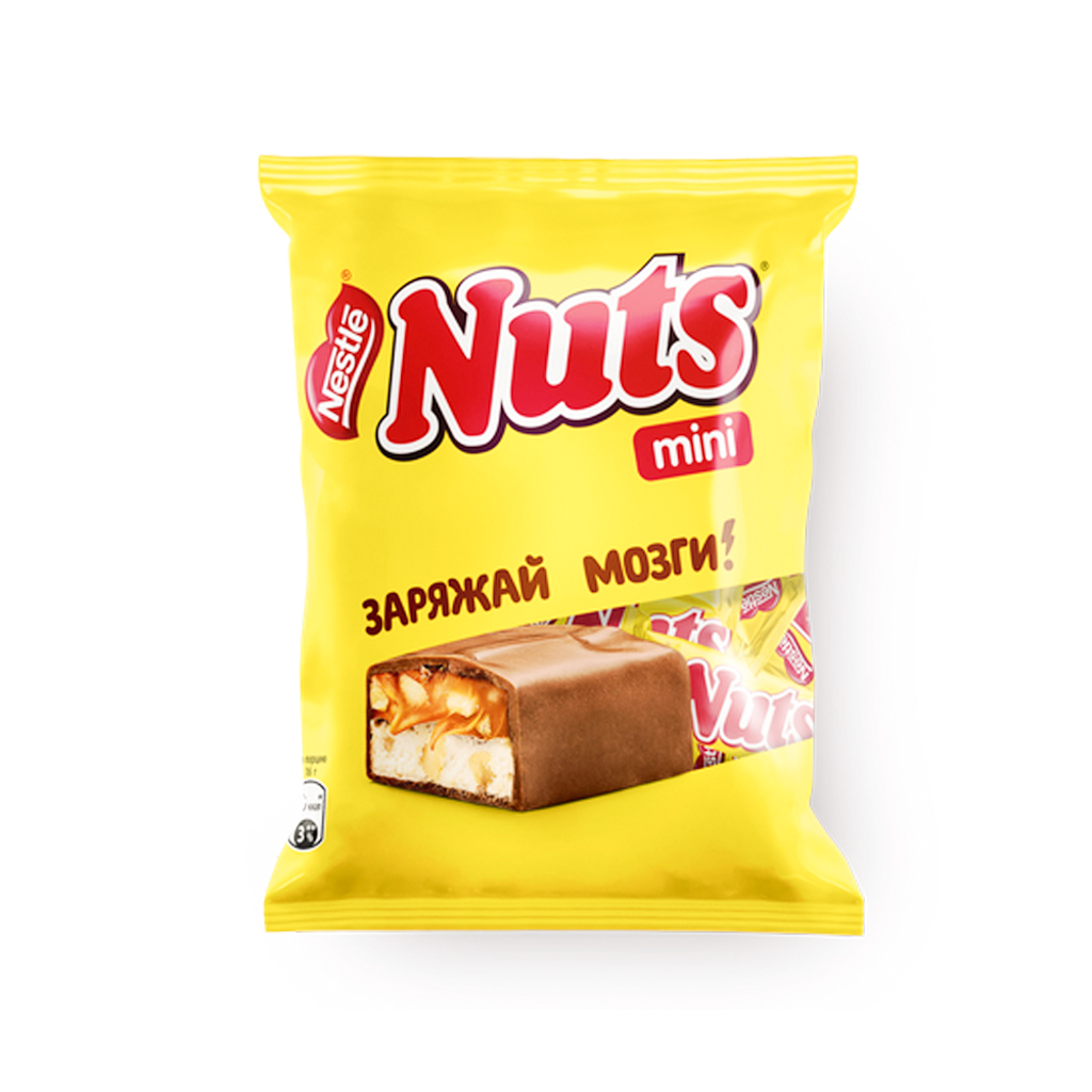 Bar "Nestle" Nuts, mini 148g