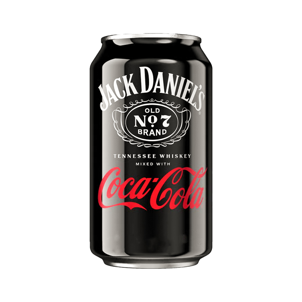 Low alcohol drink "Jack Daniel's" Coca Cola (can) 0.33l