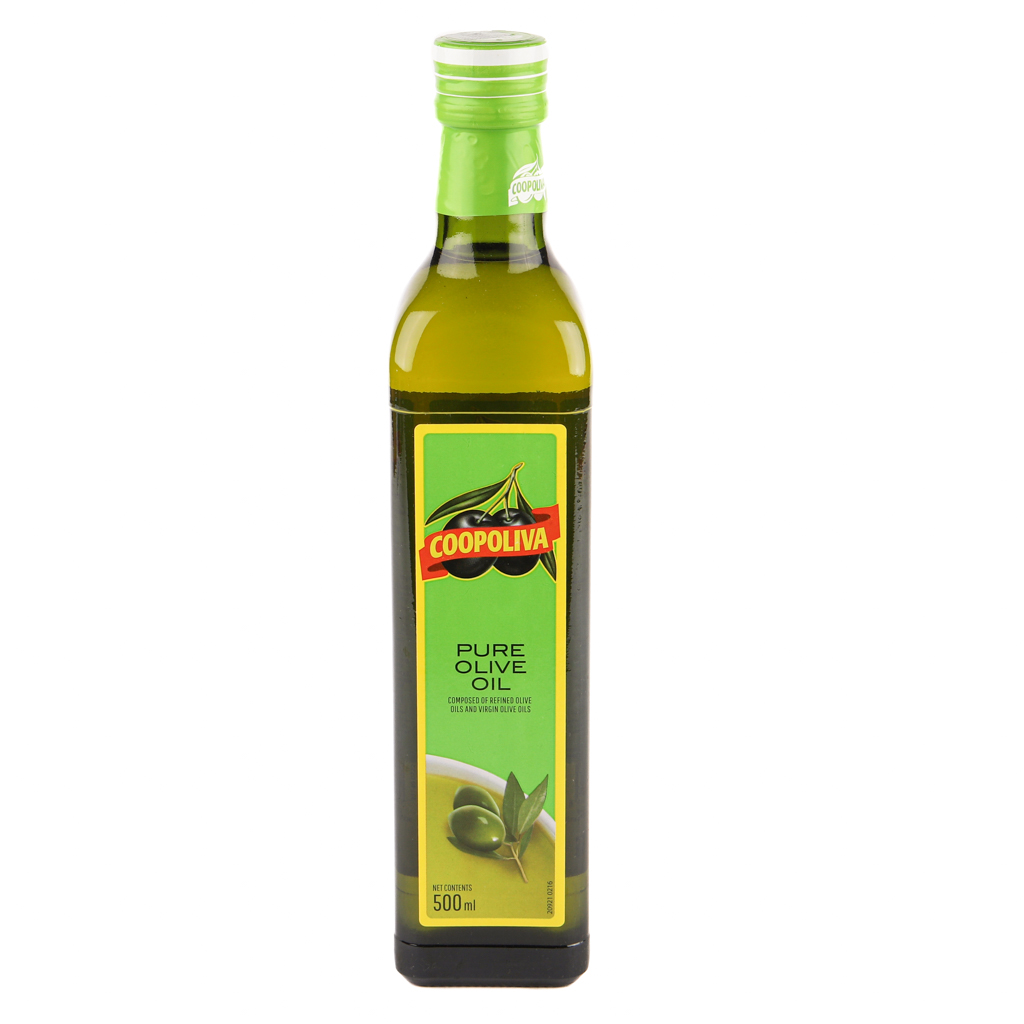 Olive oil "Coopoliva" Pure 100% g/b 0.5l