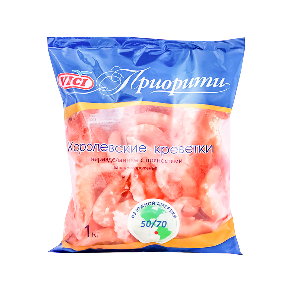 King shrimps shelled 50/70 "Vici" 1kg