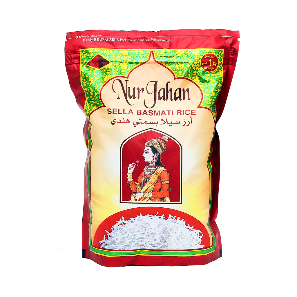 Basmati rice "Nur Jahan" parboiled 1kg