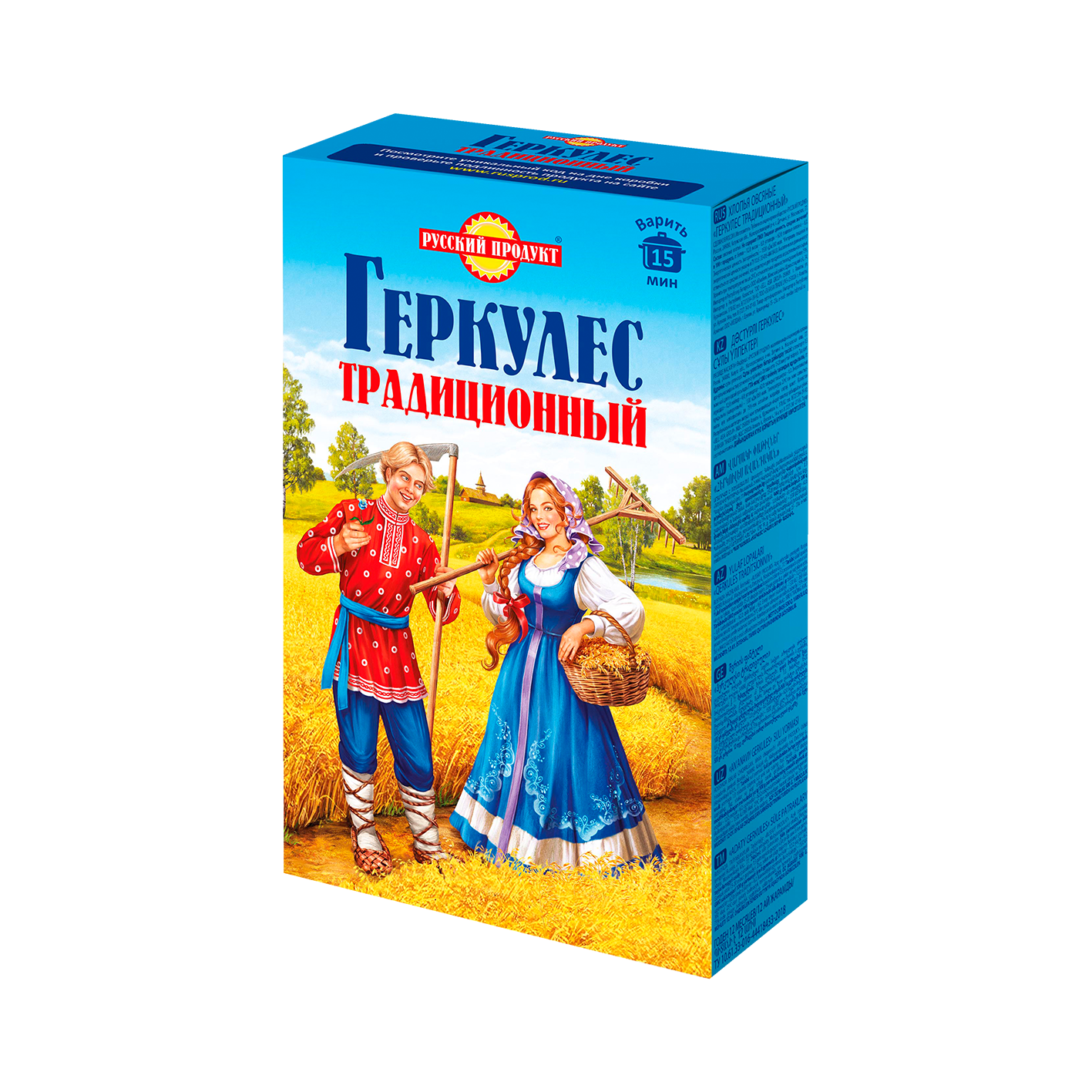 Վարսակի փաթիլներ Ավանդական Ռուս.պրոդուկտ 420 գր.