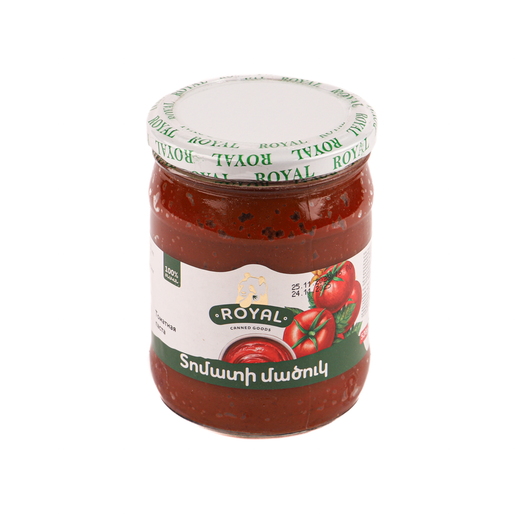 Tomato paste "Royal" 520g