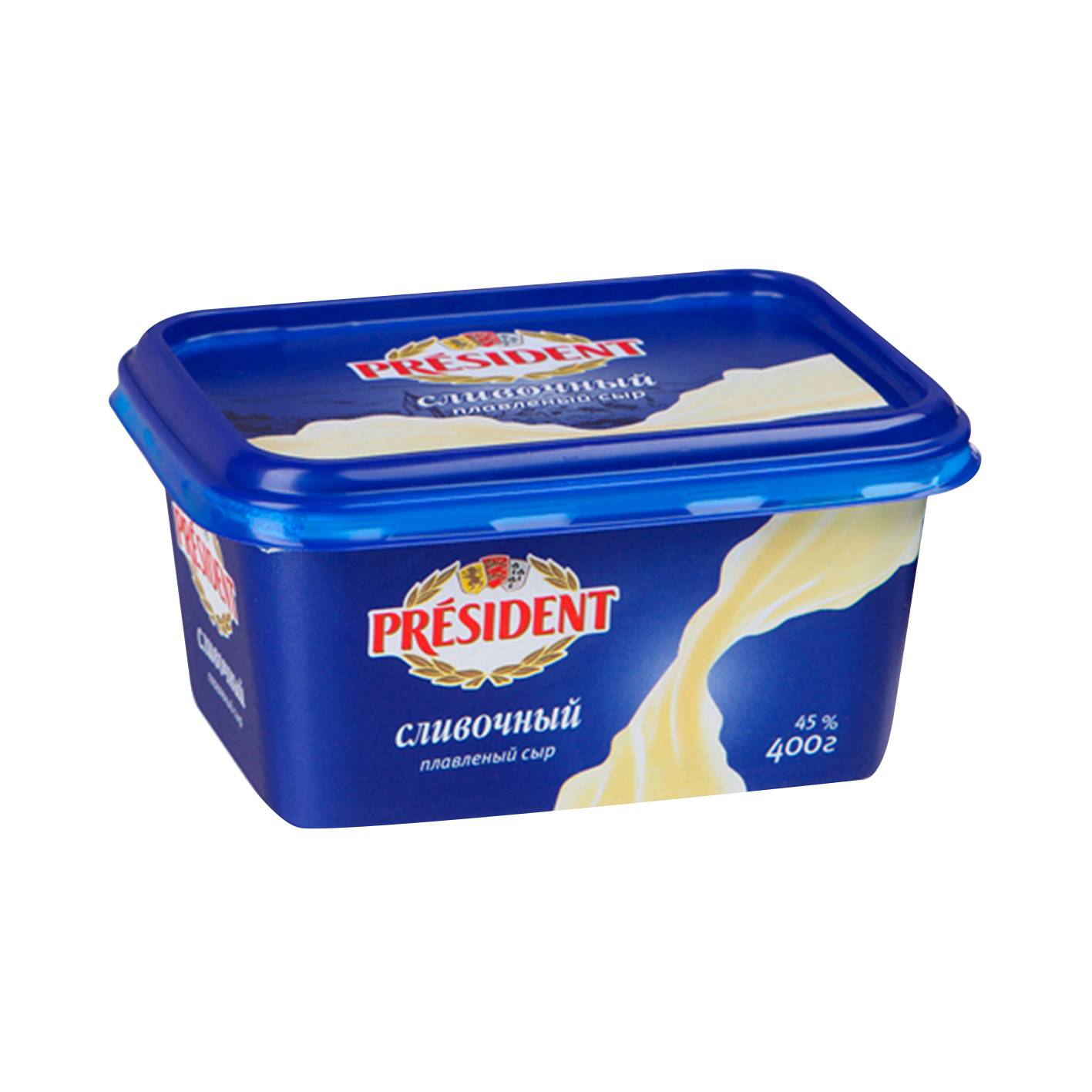 Հալած պանիր սերուցքային Պրեզիդենտ 400գ