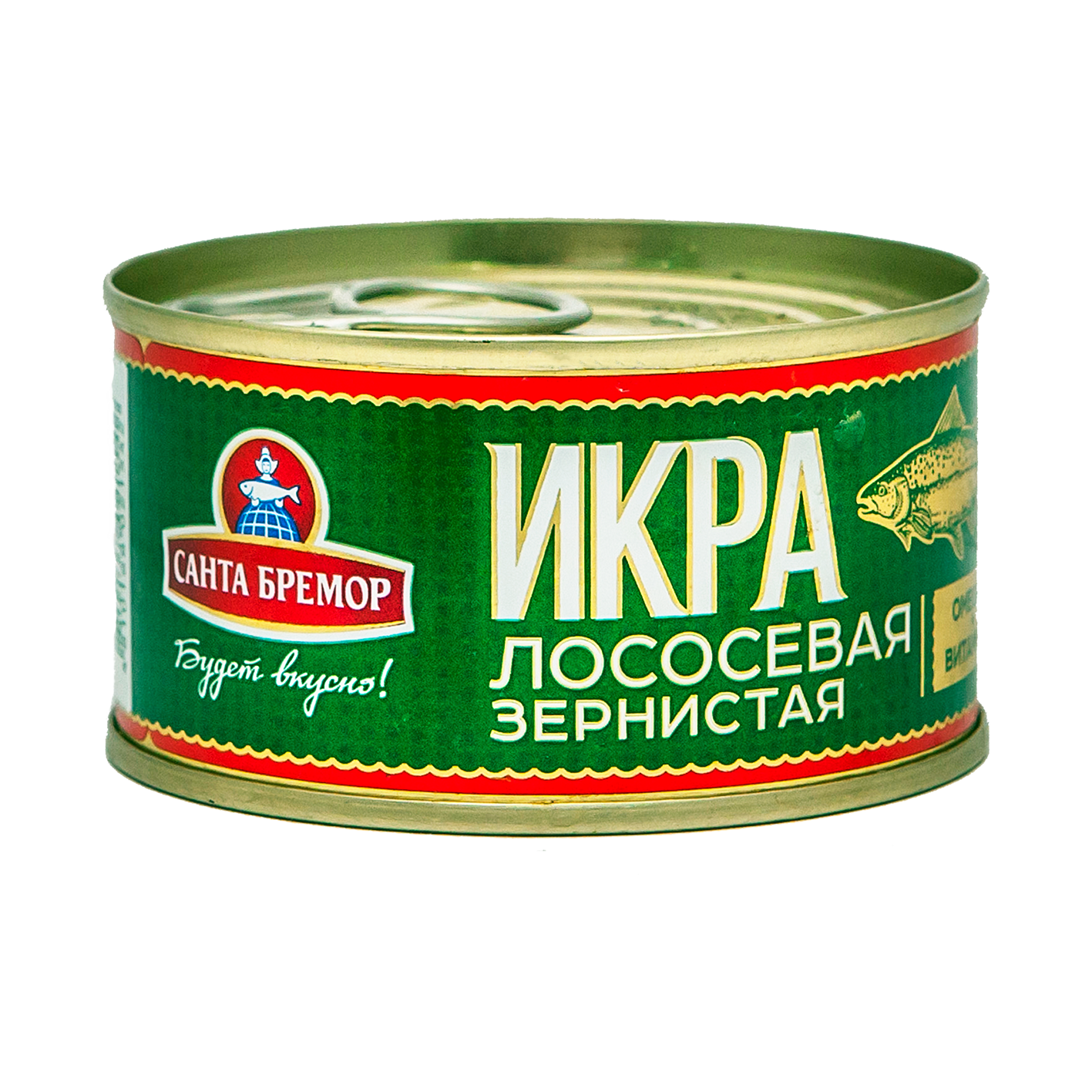 Ձկնկիթ Սանտա Բրեմոր լասոս հատիկ 140գ